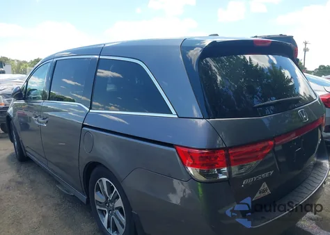 2015 Honda Odyssey Touring/Touring Elite from USA, damaged, VIN 5FNRL5H94FB022009